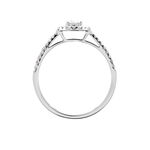 Bague Or Blanc Natanaele Diamants - Solitaires Femme | Marc Orian