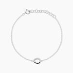 Bracelet Argent Tancelin Oxydes De Zirconium - Bracelets fantaisie Femme | Marc Orian