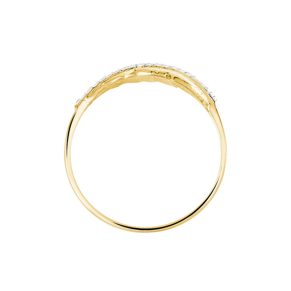 Bague Paola Or Jaune Diamant - Bagues pierres pr&eacute;cieuses Femme | Marc Orian