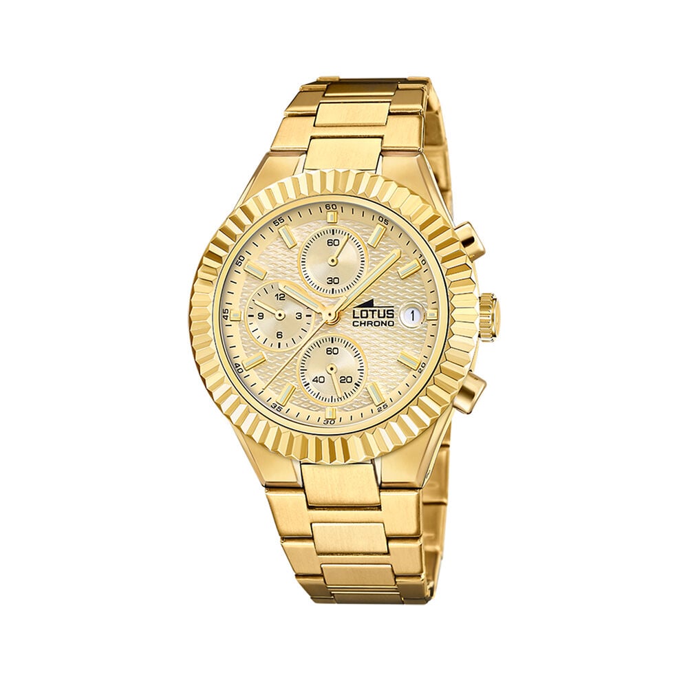 Montre Lotus Freedom Chrono Champagne - Montres chronographes Homme | Marc Orian