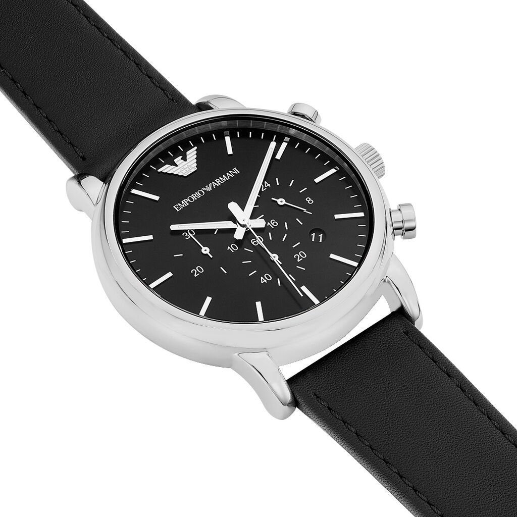 Montre Emporio Armani Noir - Montres classiques Homme | Marc Orian