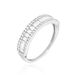 Bague Or Blanc Jacklyn Oxyde De Zirconium - Bagues avec pierre Femme | Marc Orian