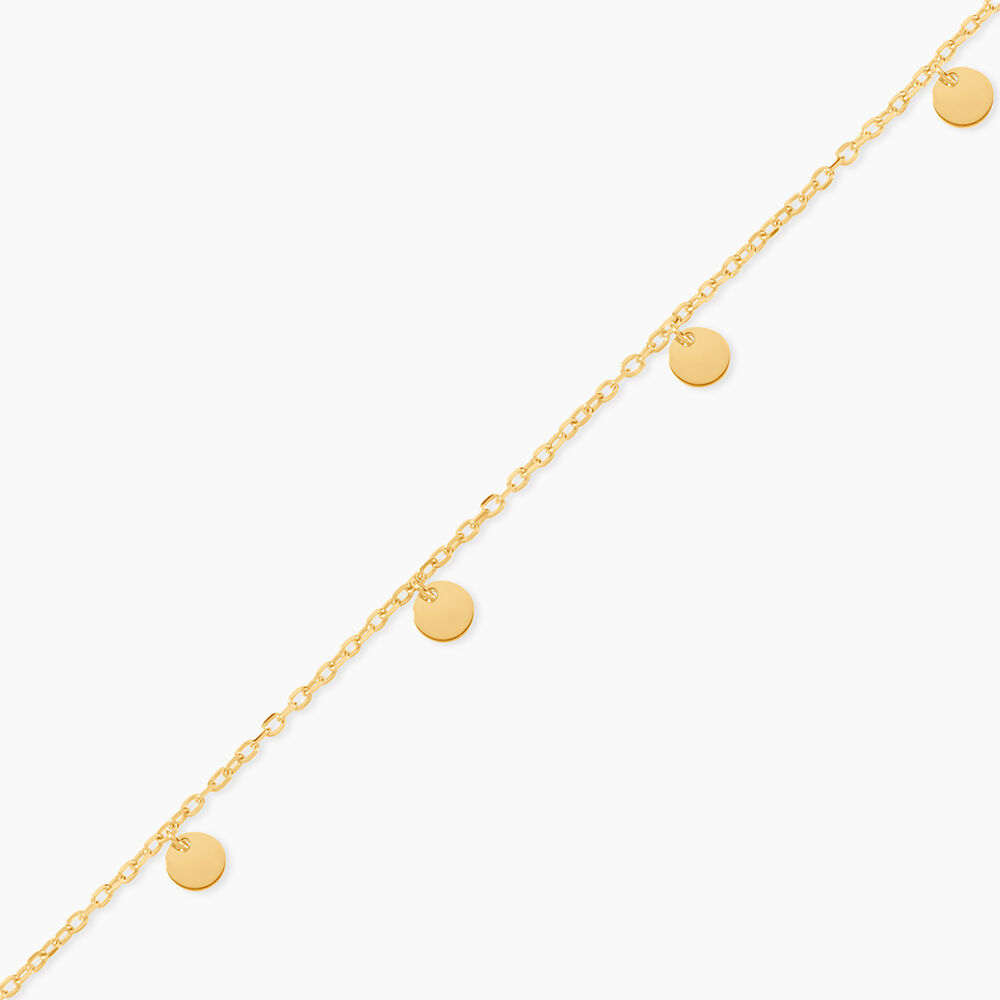 Cha&icirc;ne De Cheville Eleonora Argent Dor&eacute; A L'Or 750/1000 - Chaines de cheville Femme | Marc Orian