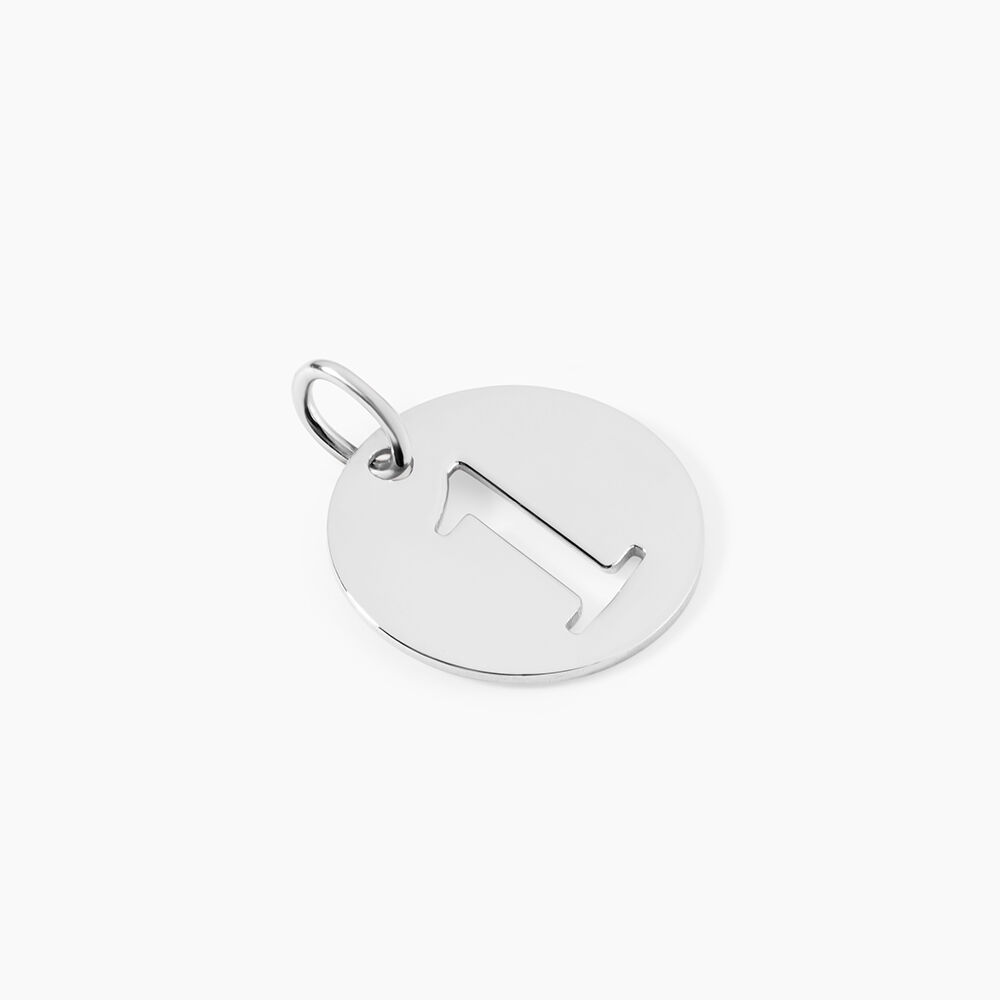Pendentif Efiso Argent Blanc - Bijoux fantaisie Famille | Marc Orian