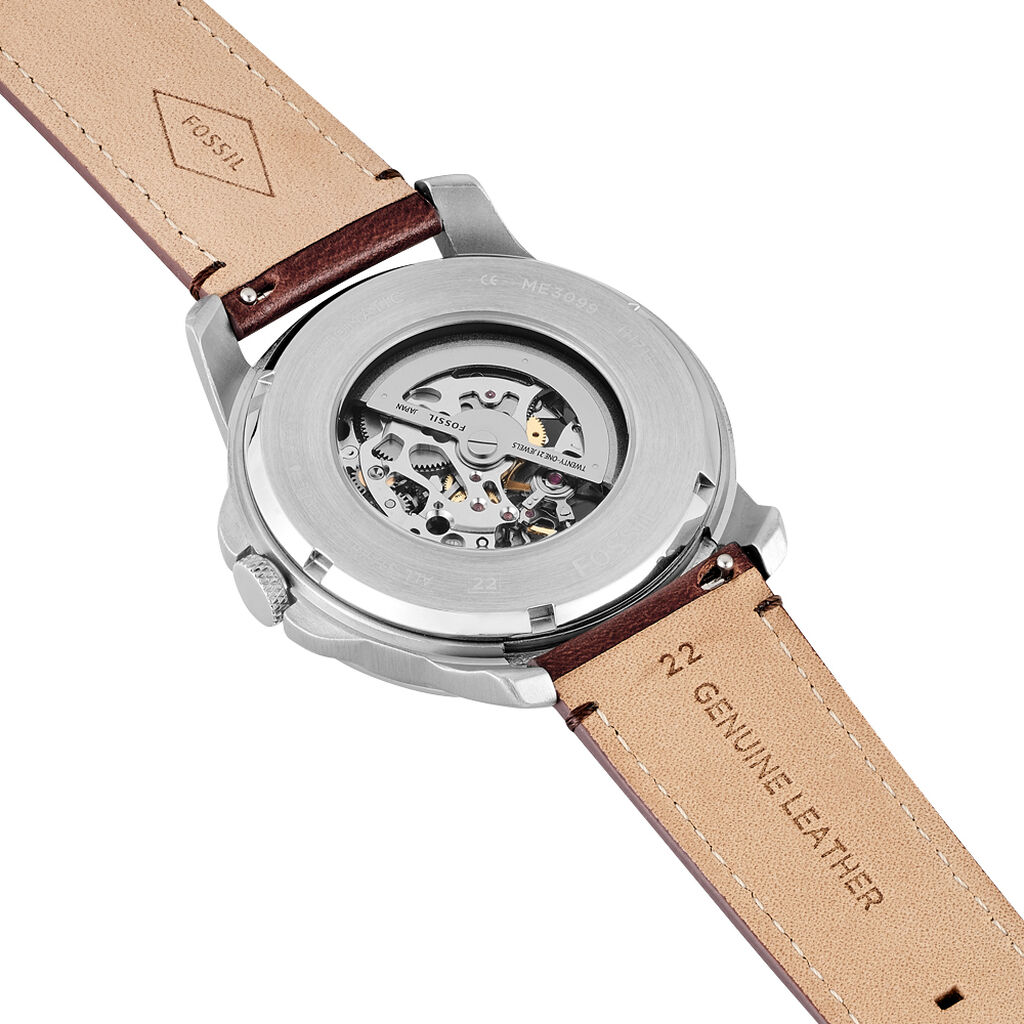Montre Fossil Grant Automatique Beige - Montres automatique Homme | Marc Orian