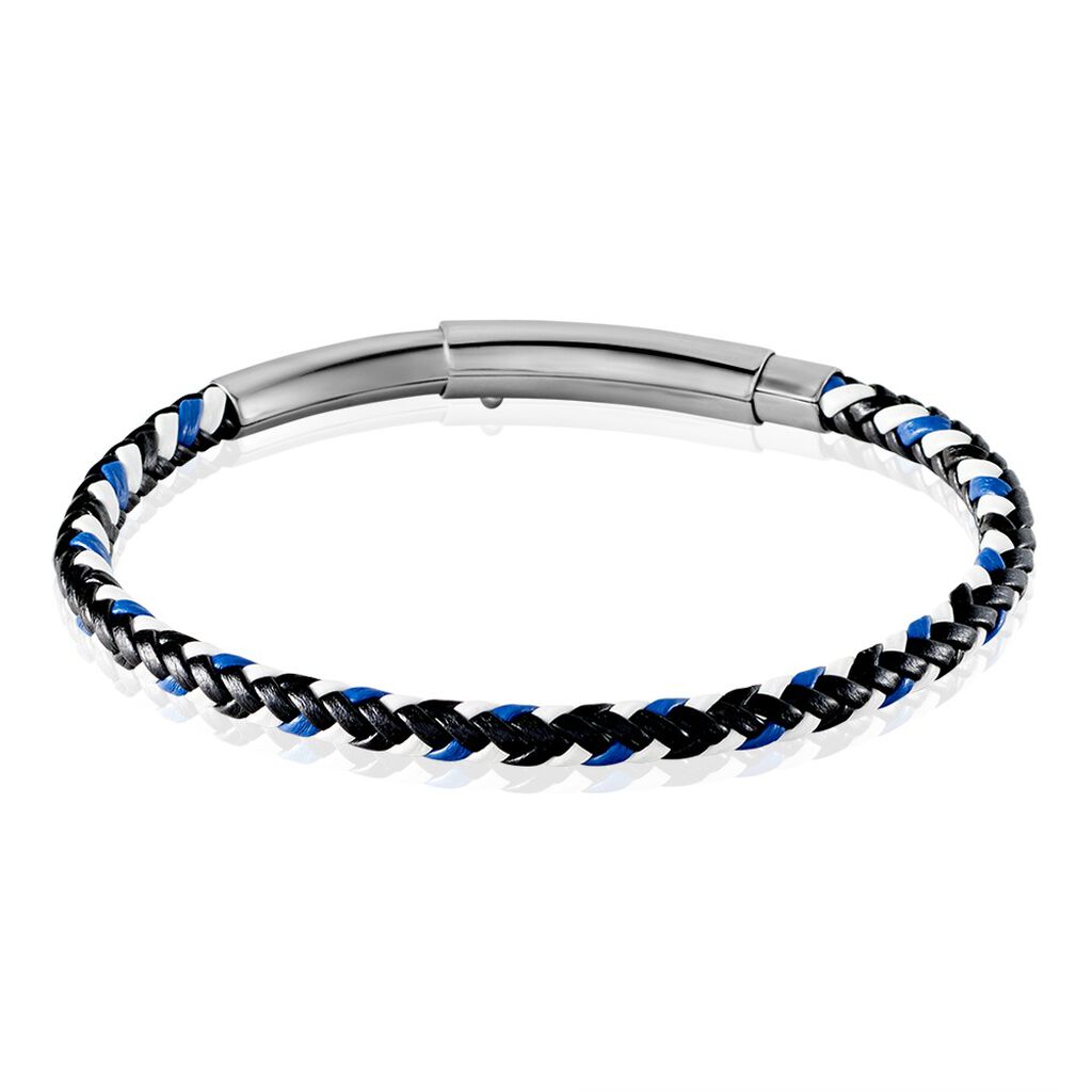 Bracelet Jourdan Dixon Acier Blanc - Bracelets chaînes Homme | Marc Orian
