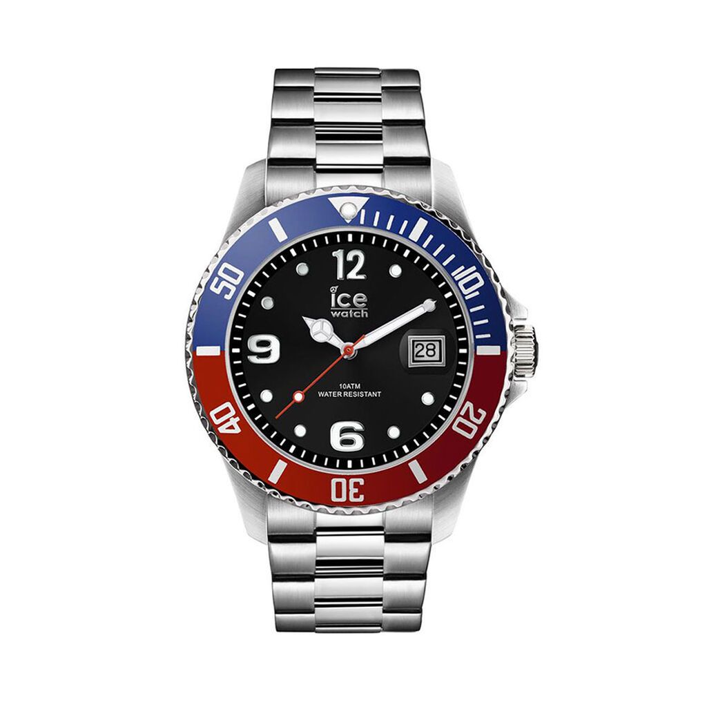 Montre Ice Watch Steel Noir - Montres &eacute;tanches Homme | Marc Orian