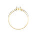 Bague Solitaire Jessa Or Jaune Oxyde De Zirconium - Solitaires Femme | Marc Orian
