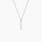 Collier Argent Blanc Fedor - Colliers fantaisie Homme | Marc Orian