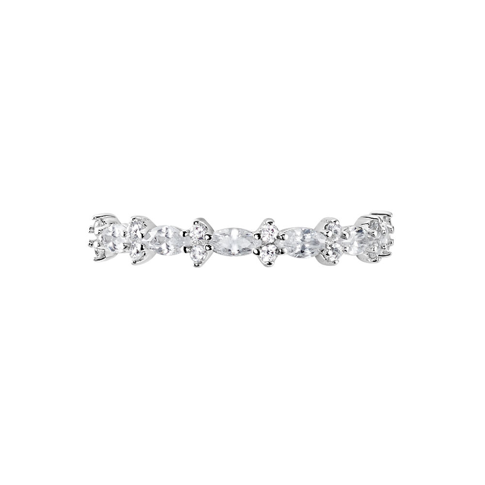 Bague Argent Blanc Coby Oxydes De Zirconium - Bagues avec pierre Femme | Marc Orian