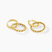 Bijoux D'oreilles Rhetta Acier Jaune - Piercings d'oreilles Femme | Marc Orian