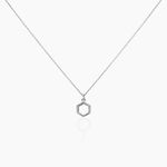 Collier Brielle Argent Blanc - Colliers fantaisie Femme | Marc Orian