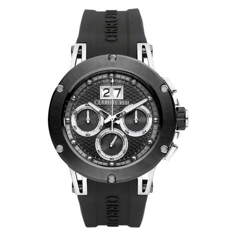 Montre Cerruti Velletri Noir - Montres &eacute;tanches Homme | Marc Orian