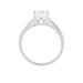 Bague Viky Argent Blanc Oxyde De Zirconium - Solitaires Femme | Marc Orian