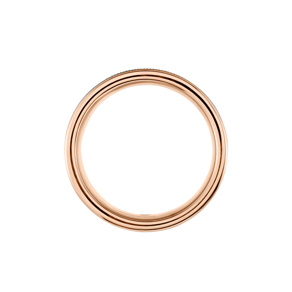Bague Jourdan Eigger Acier Bicolore - Bagues grosses Homme | Marc Orian