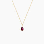 Collier Rhodolite Fever Or Jaune Rhodolite - Colliers avec pierres Femme | Marc Orian