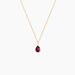 Collier Rhodolite Fever Or Jaune Rhodolite - Colliers avec pierres Femme | Marc Orian