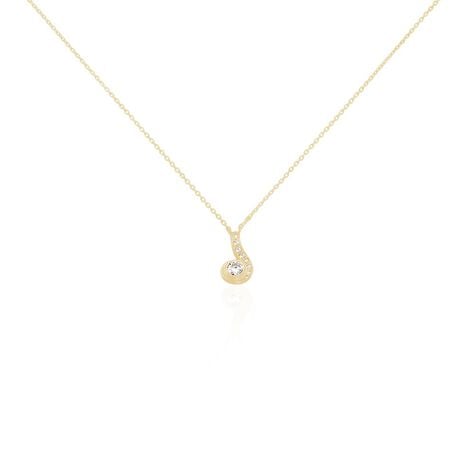 Collier Kampala Plaqué Or Oxydes De Zirconium - Colliers avec pierres Femme | Marc Orian