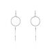 Boucles D'oreilles Pendantes Malva Argent Blanc - Pendantes Femme | Marc Orian