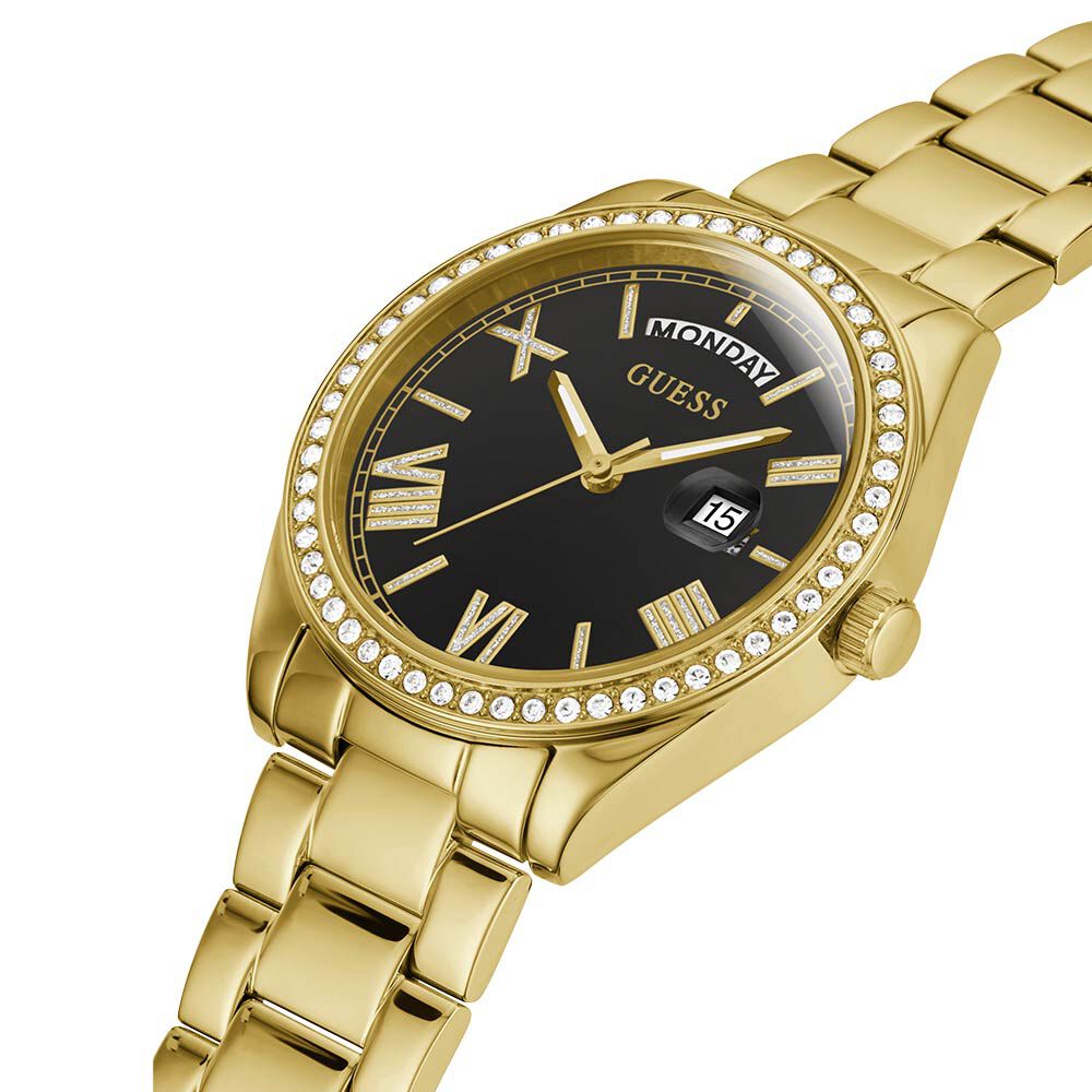 Montre Guess Luna Noir - Montres classiques Femme | Marc Orian
