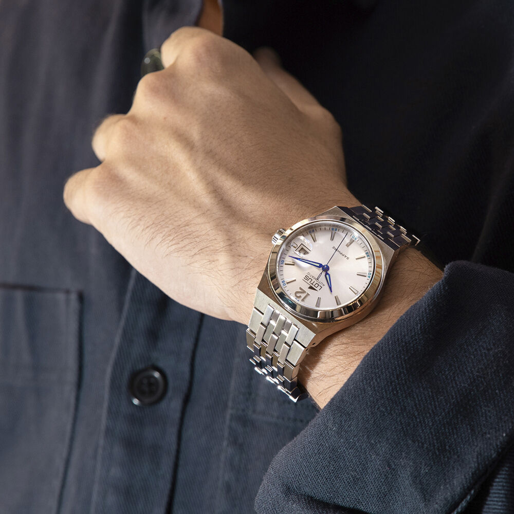 Montre Lotus Automatic 39 Argenté - Nouveautés Homme | Marc Orian