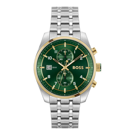 Montre Boss Skytraveller Vert - Montres &eacute;tanches Homme | Marc Orian