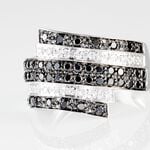 Bague Heldea Or Blanc Diamant - Bagues pierres pr&eacute;cieuses Femme | Marc Orian