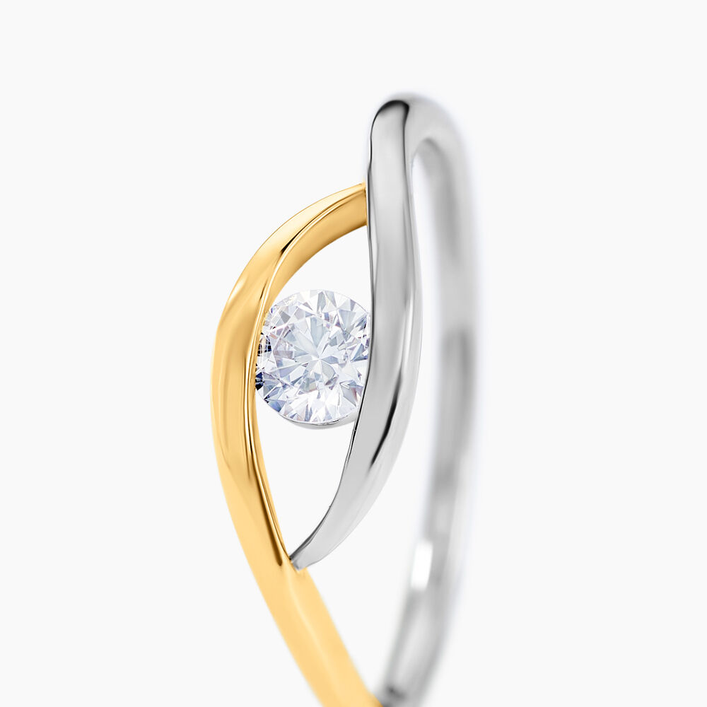 Bague Elmie Or Jaune Oxyde De Zirconium -  Femme | Marc Orian