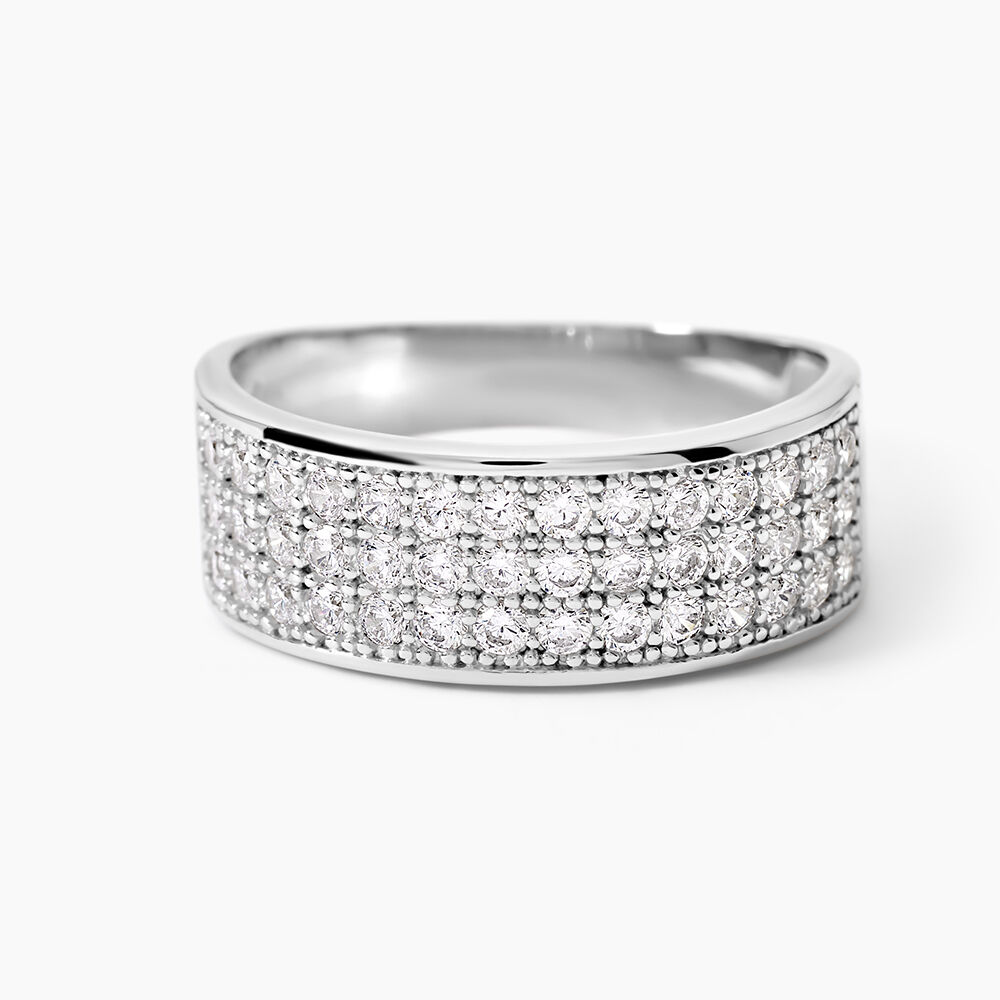 Bague Cecelia Argent Blanc Oxyde De Zirconium - Bagues avec pierre Femme | Marc Orian