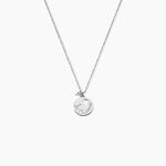 Collier Denzel Argent Blanc Oxyde De Zirconium - Colliers avec pierres Femme | Marc Orian
