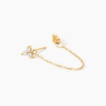 Boucle D'oreille Unitaire Edweena Or Jaune Oxyde De Zirconium - Piercings d'oreilles Femme | Marc Orian