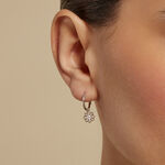 Cr&eacute;oles Embelia Argent Blanc Oxyde De Zirconium - Cr&eacute;oles Femme | Marc Orian