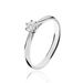 Bague Solitaire Veronika Or Blanc Diamant - Parures de mariage Femme | Marc Orian