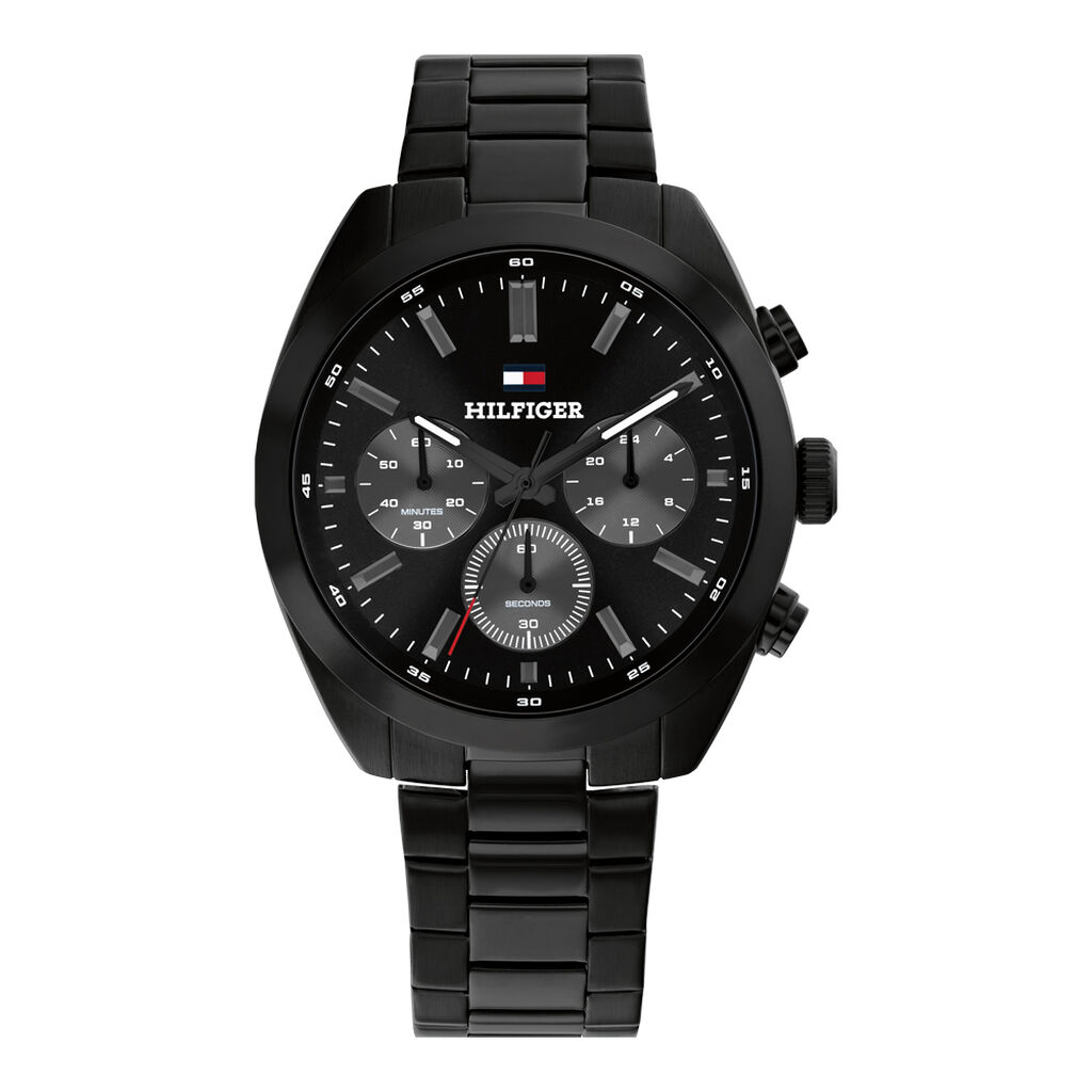 Montre Tommy Hilfiger Hudson Noir - Montres étanches Homme | Marc Orian