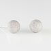 Boucles D'oreilles Puces Ayana Argent Blanc - Puces Femme | Marc Orian