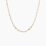 Cha&icirc;ne Imanie Maille Singapour Or Jaune - Chaines Femme | Marc Orian