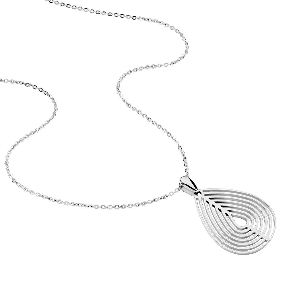 Collier Ramia Acier Blanc - Colliers fantaisie Femme | Marc Orian