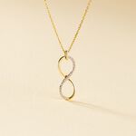 Collier Infino Or Jaune Diamant - Colliers avec pierres Femme | Marc Orian