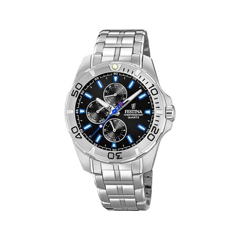 Montre Festina Multifonctions Noir - Fête des pères Homme | Marc Orian