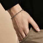 Bracelet Maille Argent Carrus - Bracelets fantaisie Homme | Marc Orian