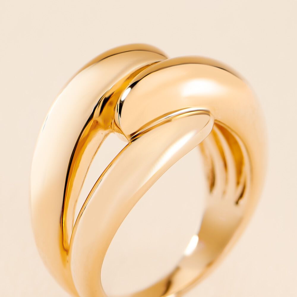 Bague Kelsi Plaqué Or Jaune - Bagues dorées Femme | Marc Orian