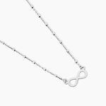 Collier Zelee Argent Blanc - Colliers fantaisie Femme | Marc Orian
