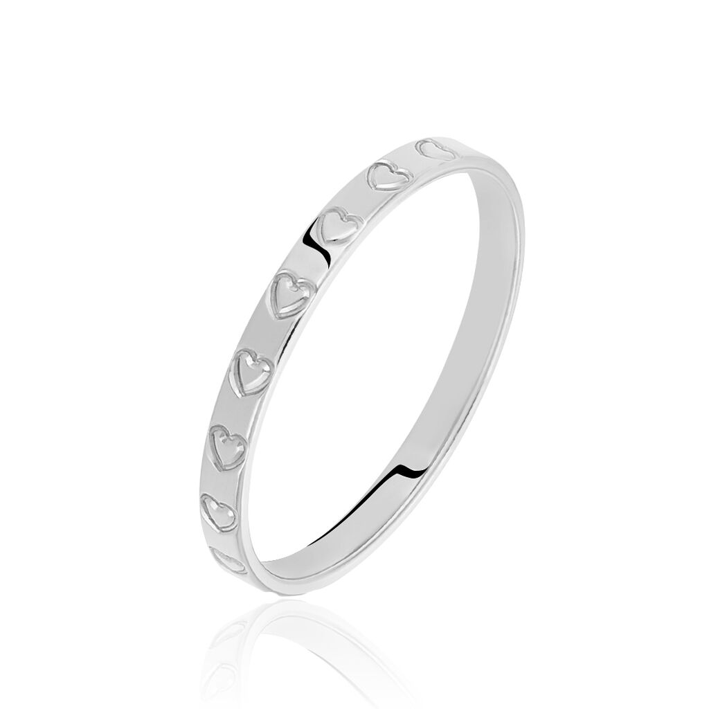 Alliance Lily-fleur Or Blanc - Alliances personnalisées Femme | Marc Orian