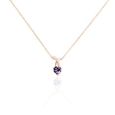 Collier Argent Rose Avalon Oxyde De Zirconium - Colliers Femme | Marc Orian