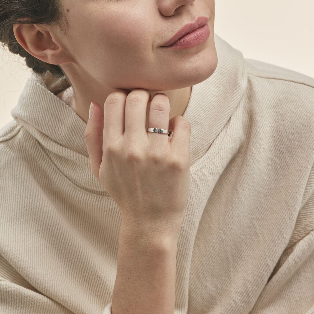 Bague Soha Or Blanc Diamant - Bagues Femme | Marc Orian