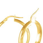 Cr&eacute;oles Vickie Or Jaune - Cr&eacute;oles Femme | Marc Orian