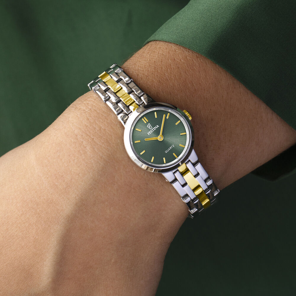 Montre Festina Mademoiselle 23 Vert - Montres &eacute;tanches Femme | Marc Orian