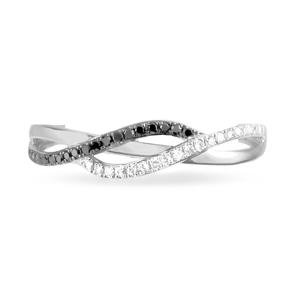 Bague Naciye Or Blanc Diamant - Bagues pierres précieuses Femme | Marc Orian