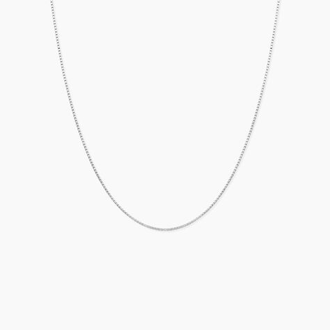 Collier Liline Argent Blanc - Colliers Femme | Marc Orian