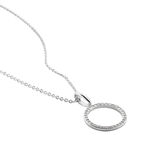 Collier Gr&acirc;ces Argent Blanc Oxyde De Zirconium - Colliers avec pierres Femme | Marc Orian
